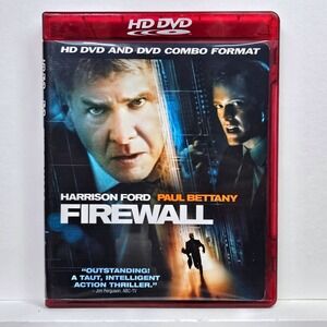 Firewall Harrison Ford HD DVD DVD Combo Action Thriller Movie Special Ed